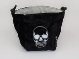 Easy Roller Skull Reversible Microfiber Self-Standing Small Dice Bag Supplies Easy Roller Dice