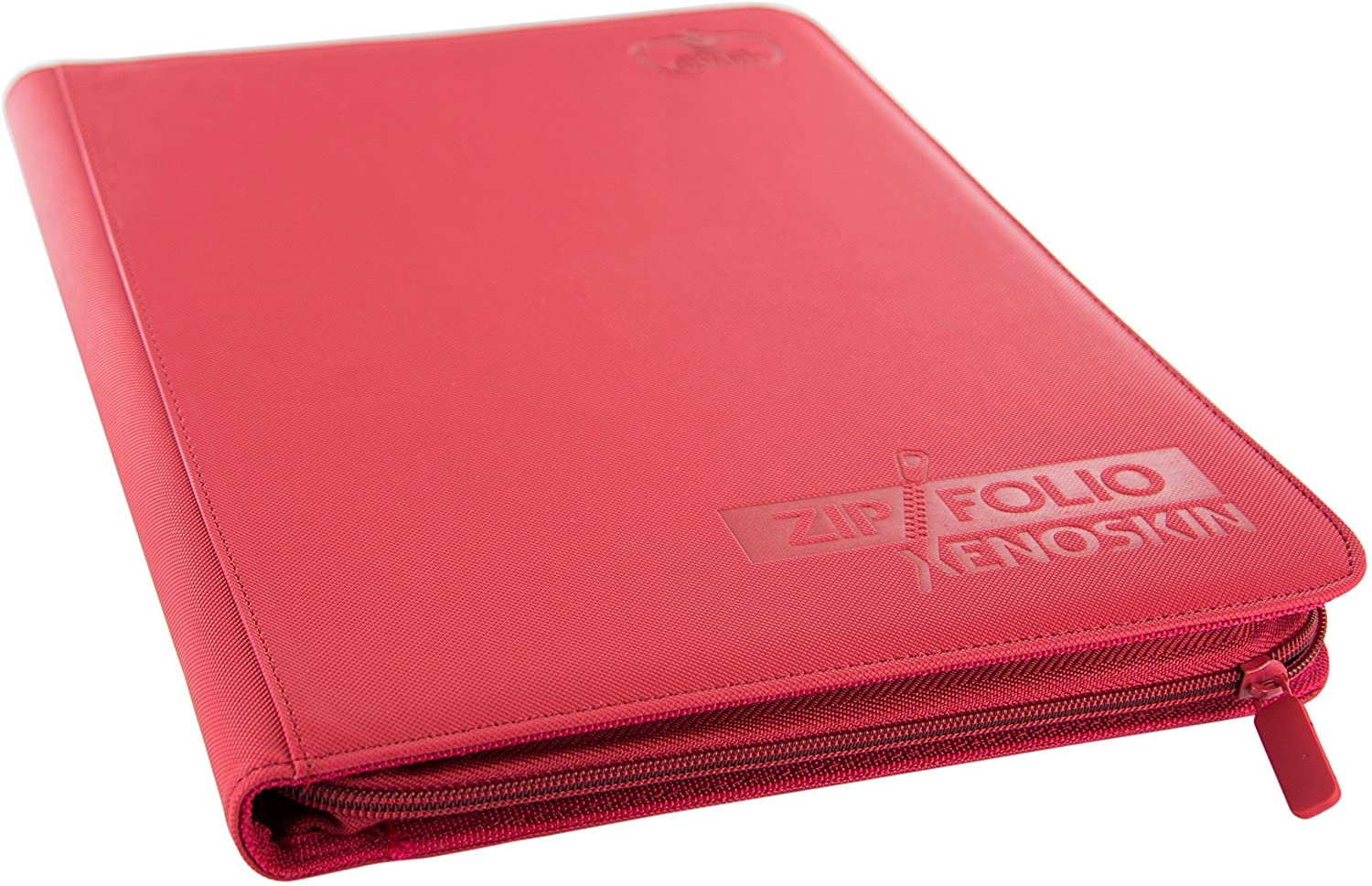Ultimate Guard Binder XenoSkin Zipfolio 9pkt Red (10210) Supplies Ultimate Guard   