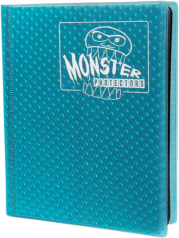 Monster Binder 4pkt Holofoil Aqua Blue Home page Other   