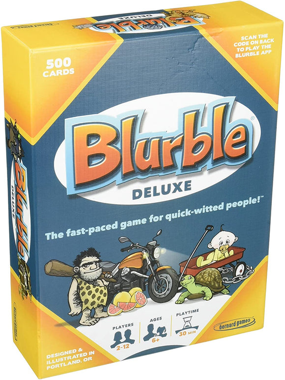 Blurble Deluxe Home page North Star Games   
