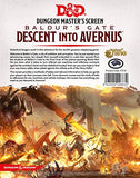 D&D 5e Dungeon Master's Screen Baldur's Gate: Descent into Avernus Role Playing Games Gale Force Nine   