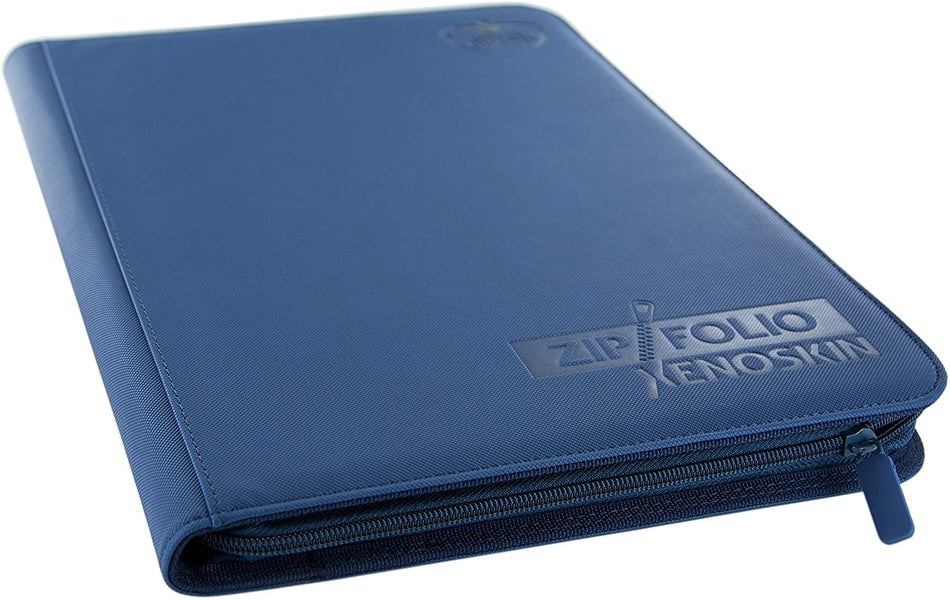 Ultimate Guard Binder XenoSkin Zipfolio 9pkt Blue (10211) Supplies Ultimate Guard   