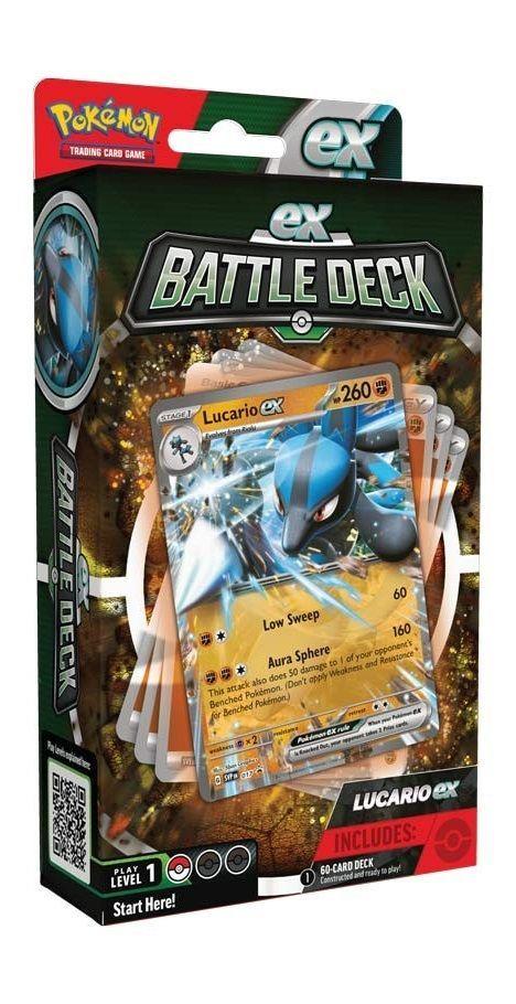 Pokemon Lucario EX Deck Trading Card Games Pokemon USA