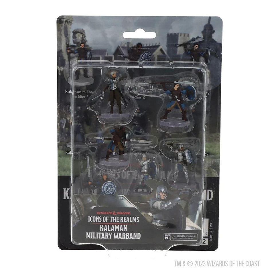 D&D Kalaman Military Warband Miniatures WizKids