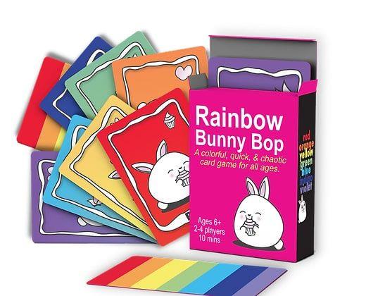 Rainbow Bunny Bop Card Games Other