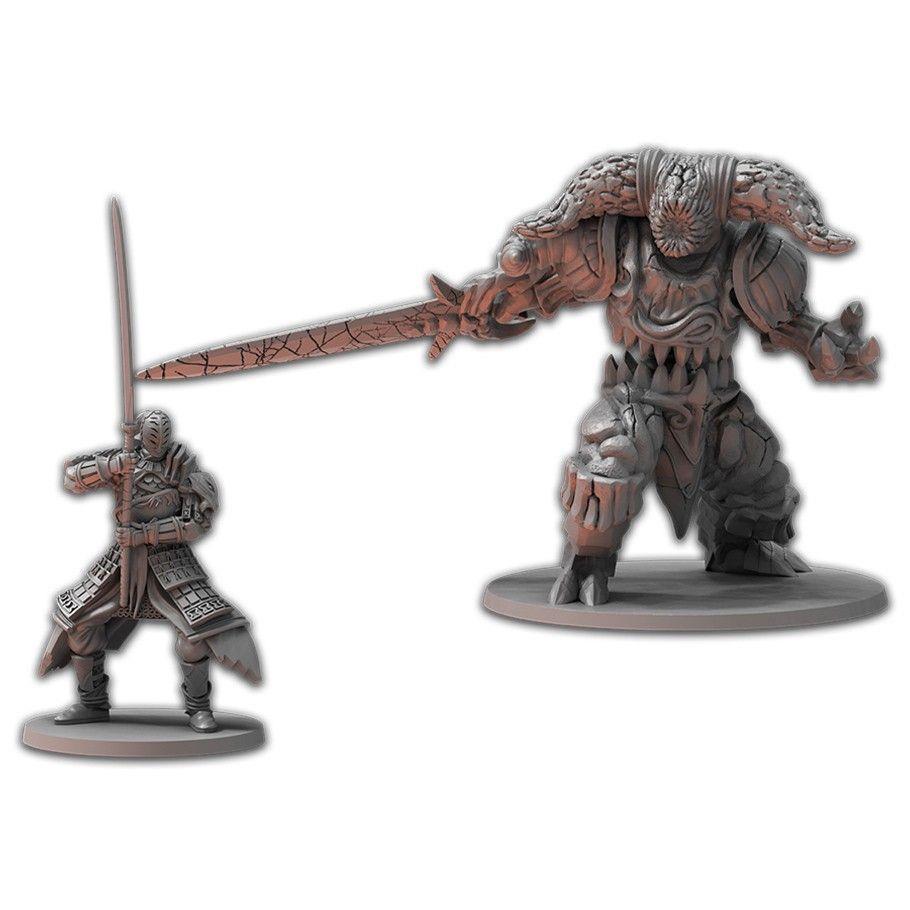 Dark Souls Mini: Alonne & Smelter Demon Miniatures Steamforged Games