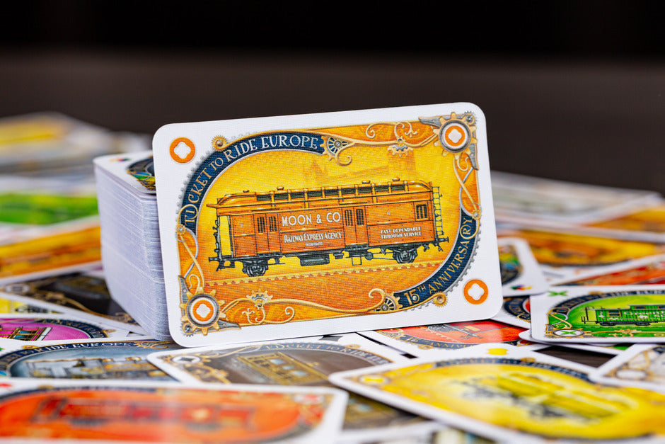 Ticket to Ride Europe 15th Anniversary Edition Board Games Asmodee   