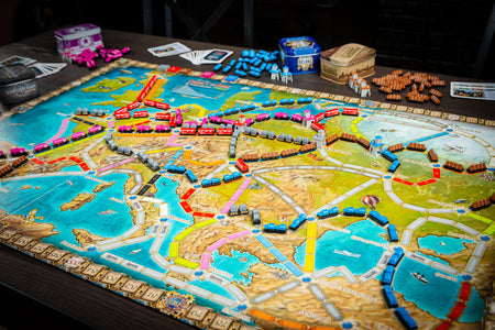 Ticket to Ride Europe 15th Anniversary Edition Board Games Asmodee   