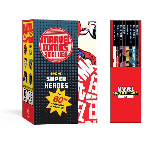 Marvel's Box of Super Heroes Notebook Set  Other   