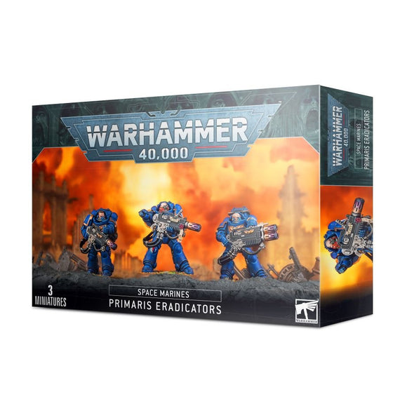 Warhammer 40K Space Marines: Primaris Eradictors Miniatures Games Workshop   