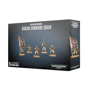 Warhammer 40K Cadian Command Squad Home page Games Workshop   