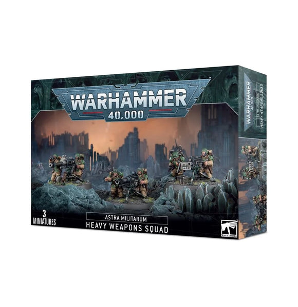 Warhammer 40K Astra Militarum: Cadian Heavy Weapon Squad Home page Games Workshop   