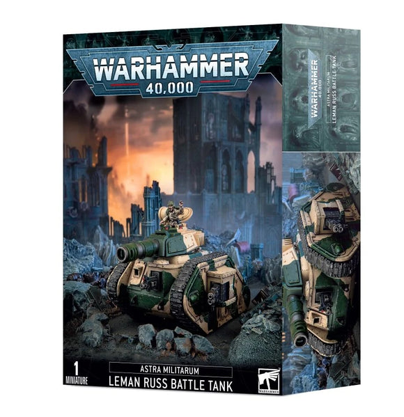 Warhammer 40K Astra Militarum: Leman Russ Battle Tank Miniatures Games Workshop   