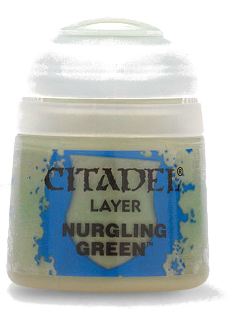Citadel Layer Nurgling Green Paints Games Workshop   