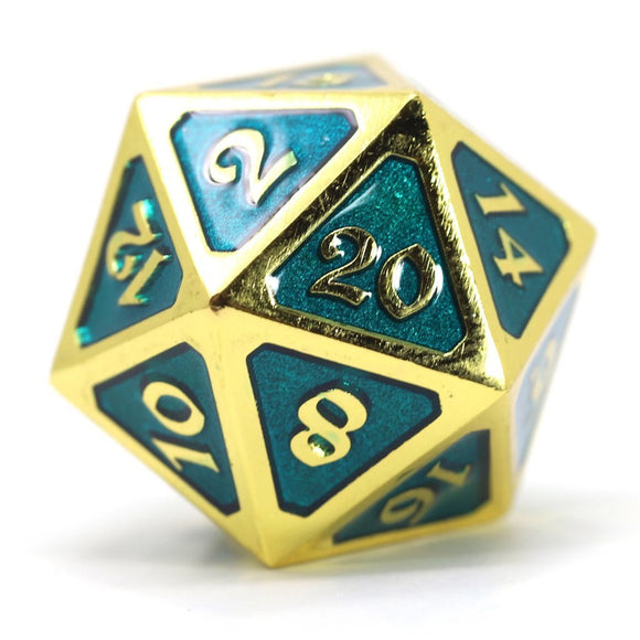 Die Hard Dice Metal Mythica Gold Aquamarine Dire D20 Home page Other   