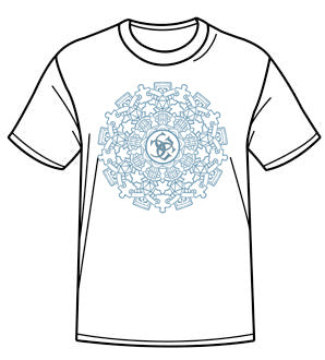 CGG Tshirt XXXL 9 Year Mandala Clothing & Accessories Common Ground Games   