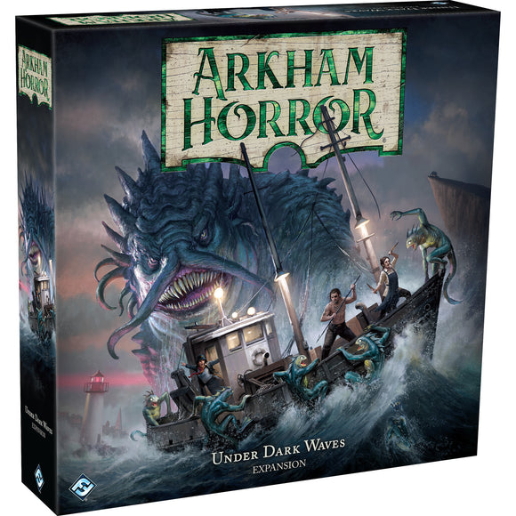 Arkham Horror 3e Under Dark Waves Board Games Asmodee   