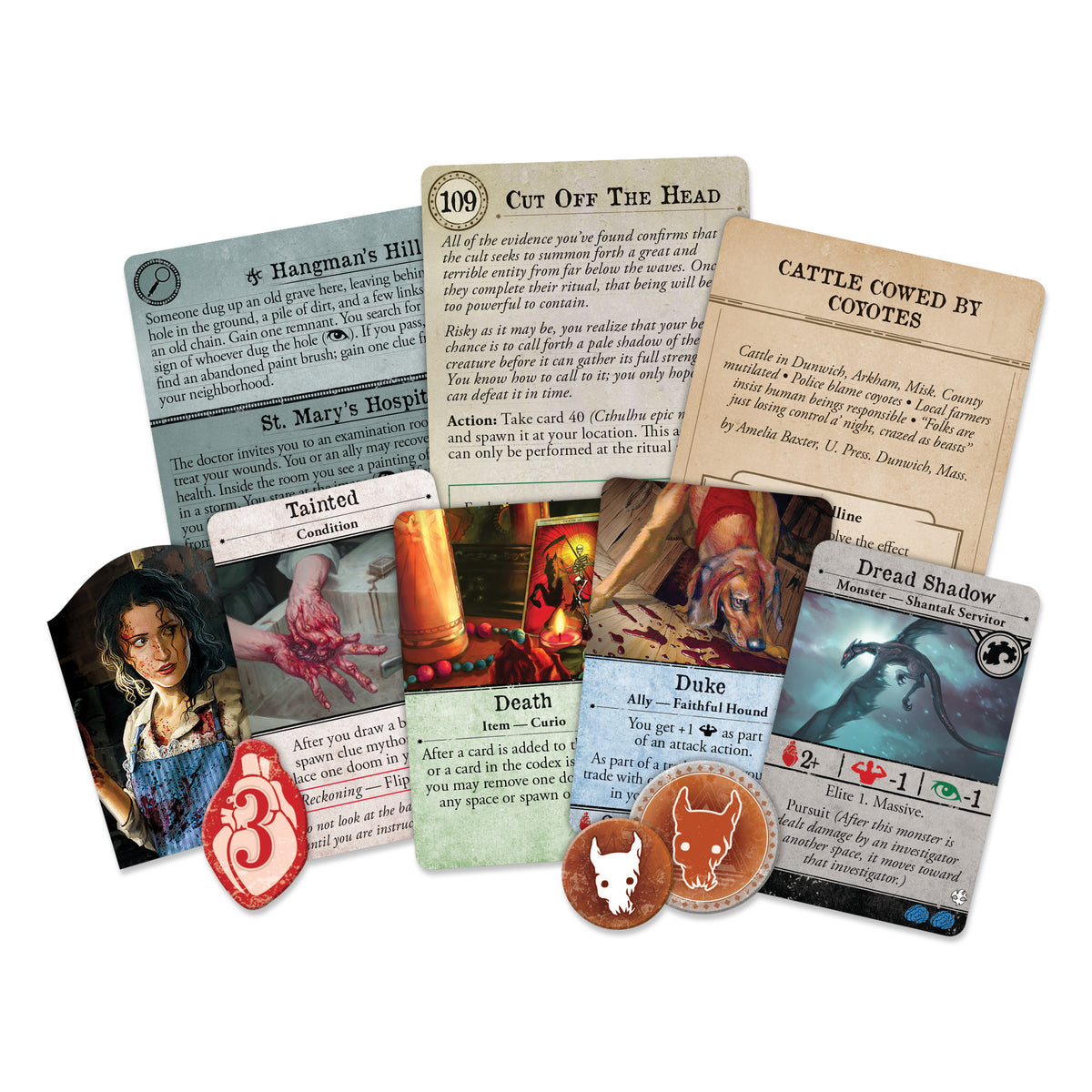 Arkham Horror 3e Under Dark Waves Board Games Asmodee   