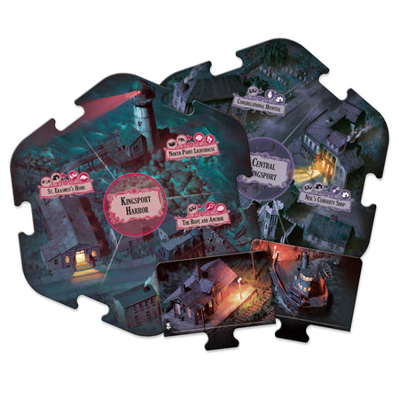 Arkham Horror 3e Under Dark Waves Board Games Asmodee   