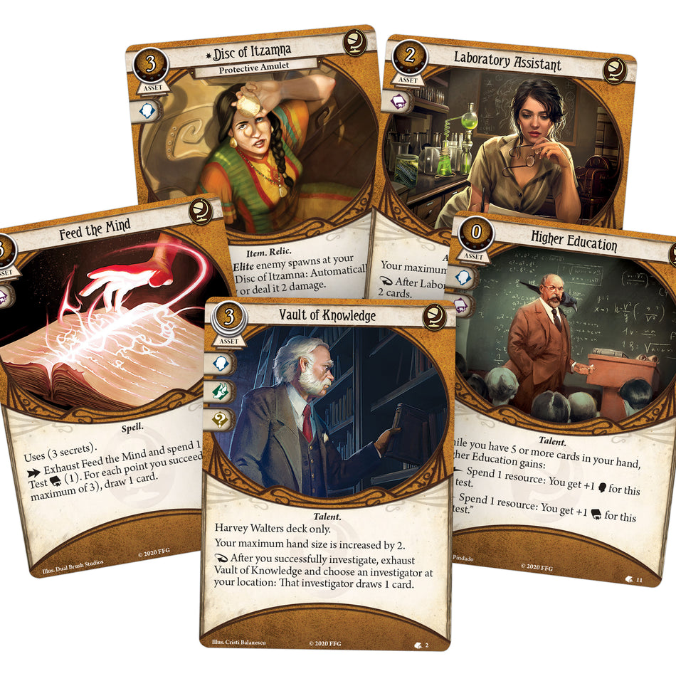 Arkham Horror Card Game: Harvey Walters Starter Deck Card Games Fantasy Flight   