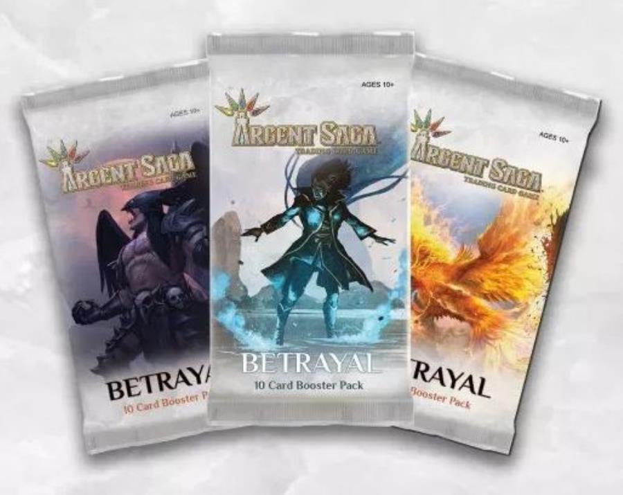 Argent Saga TCG Set 1: Betrayal Booster Pack Trading Card Games Other