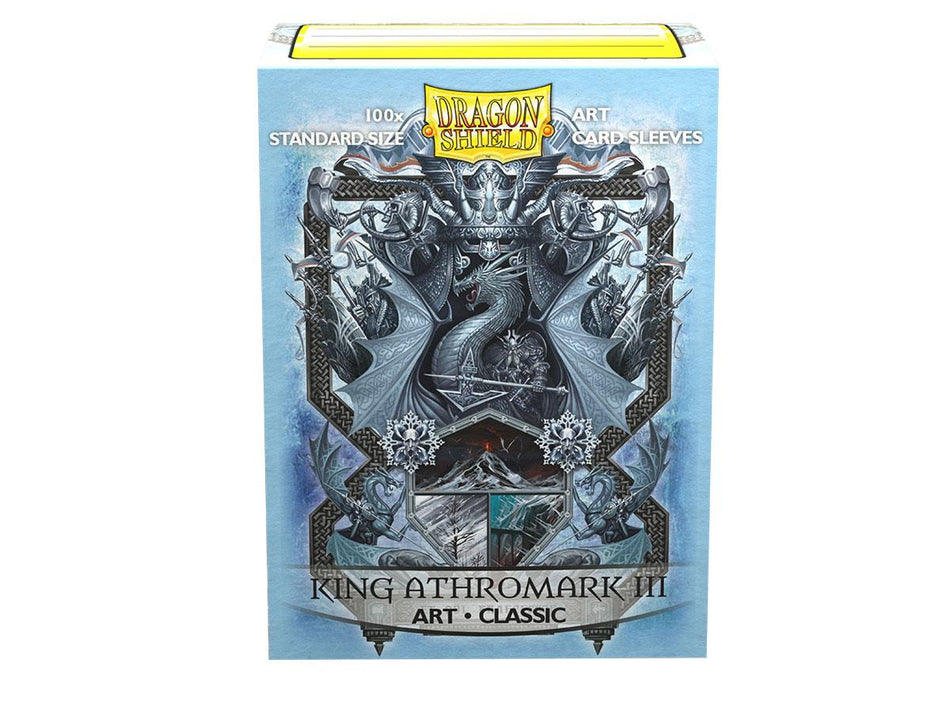 Dragon Shield Classic Art Standard Sleeves 100ct King Athromark III (12027) Supplies Arcane Tinmen   