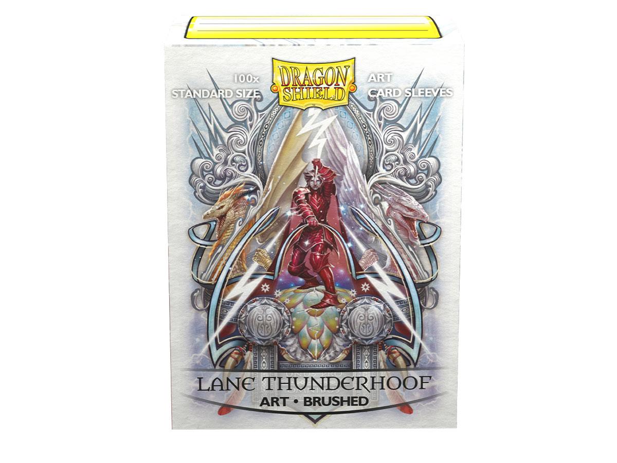 Dragon Shield Brushed Art Standard Sleeves 100ct Lane Thunderhoof (12042) Supplies Arcane Tinmen   