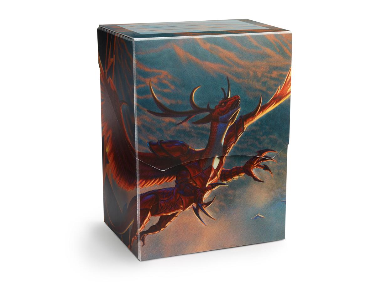 Dragon Shield Deck Shell Deck Box Crimson Logi (31621) Supplies Arcane Tinmen   