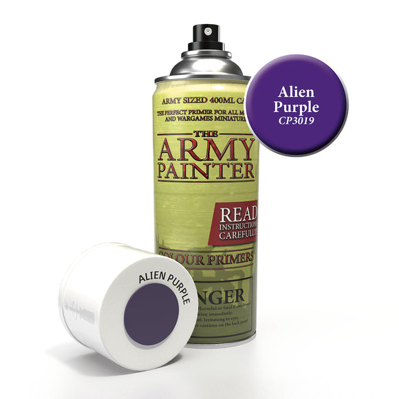 Colour Primer Spray: Alien Purple Paints Army Painter   