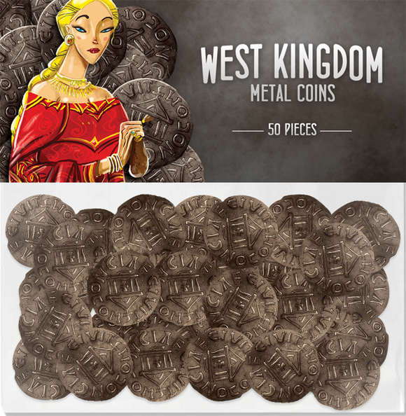 Architects of the West Kingdom Metal Coin Set (50) Home page Renegade Game Studios   