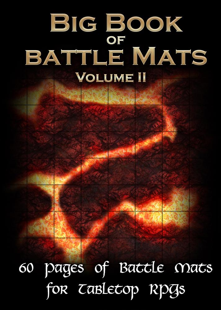 Big Book of Battle Mats Volume II RPG Maps Loke Battle Mats   