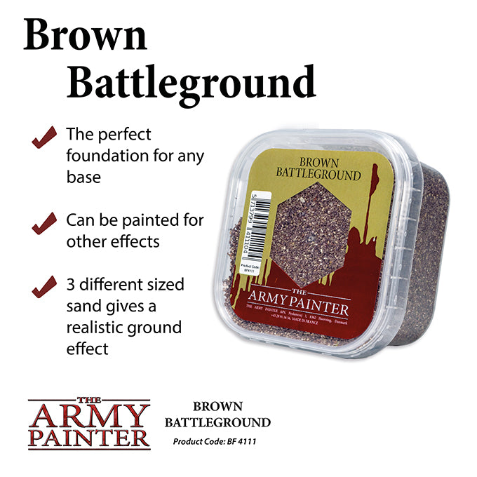 Army Painter Basing: Brown Battleground Supplies Army Painter   
