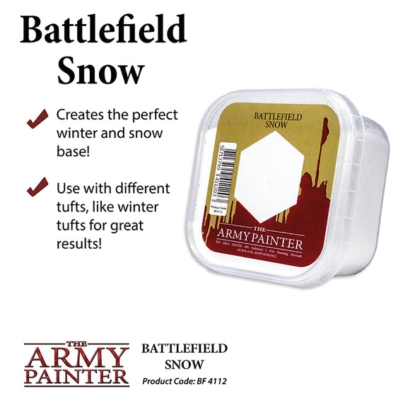 Army Painter Basing: Snow Flock Home page Army Painter   