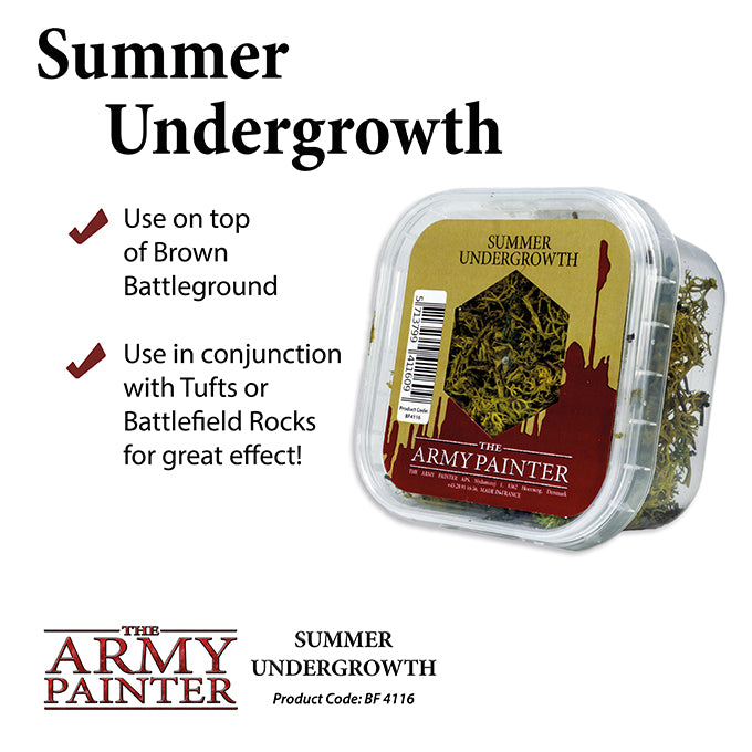 Army Painter Basing: Summer Undergrowth Supplies Army Painter   