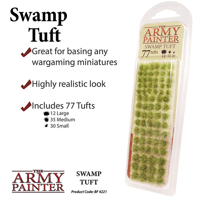 Army Painter Basing: Battlefields Swamp Tuft Supplies Army Painter