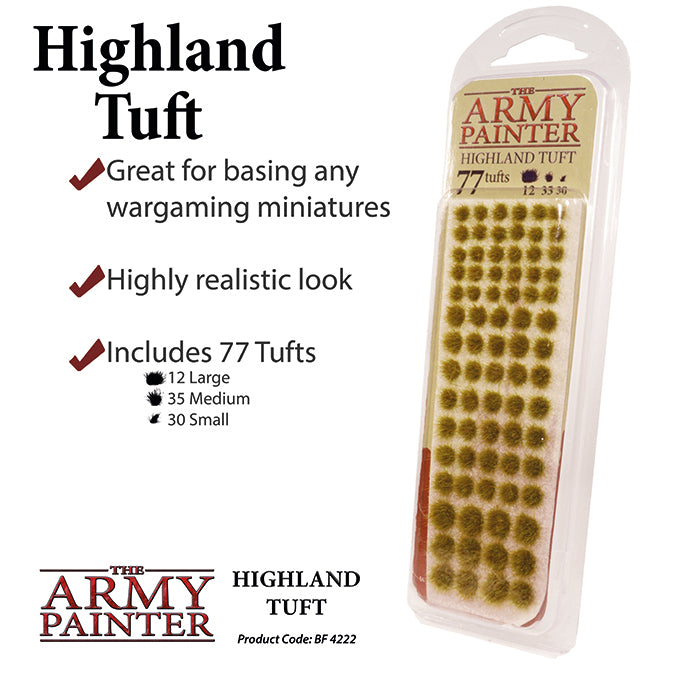 Army Painter Basing: Battlefields Highland Tuft Supplies Army Painter