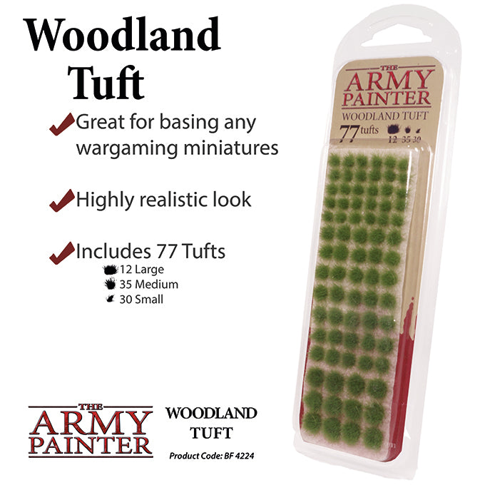 Army Painter Basing: Battlefields Woodland Tuft Supplies Army Painter