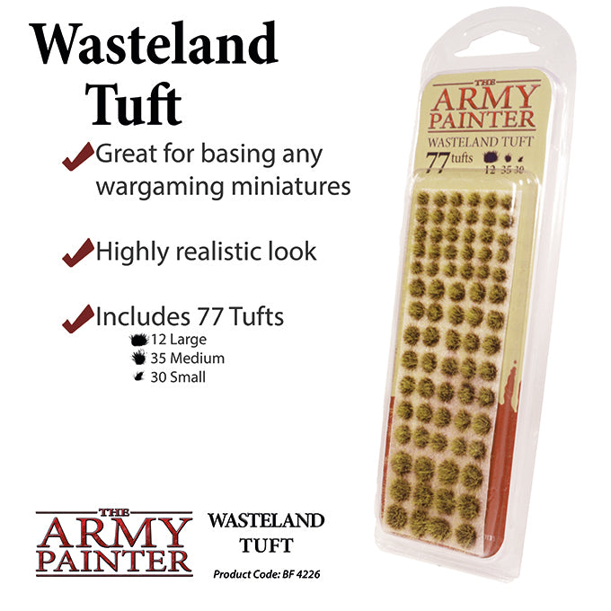 Army Painter Basing: Battlefields Wasteland Tuft Supplies Army Painter