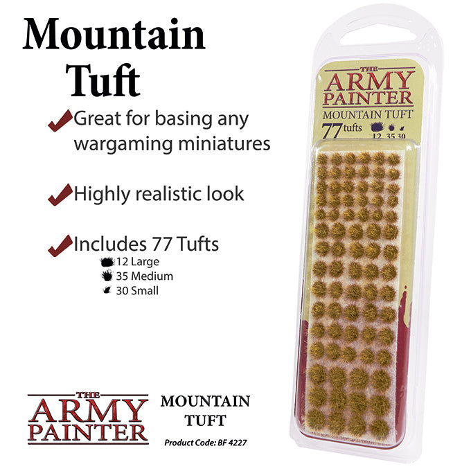 Army Painter Basing: Battlefields Mountain Tuft Supplies Army Painter