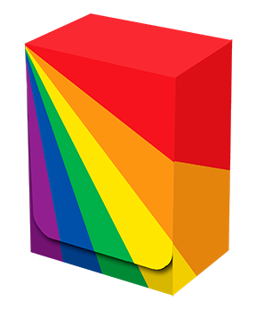 Legion Deck Box Rainbow Supplies Legion Supplies   