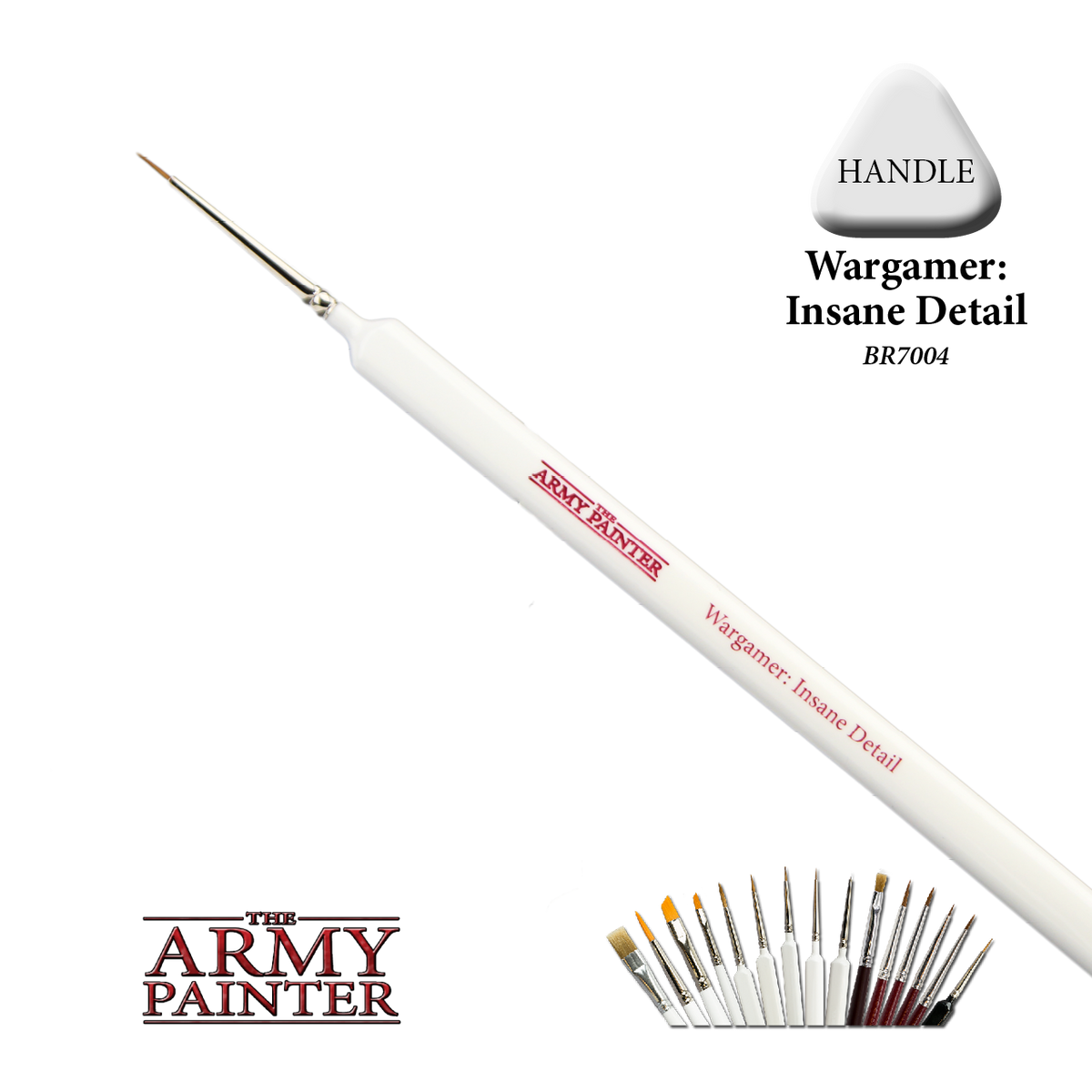 The Army Painter Wargamer Paint Brush: Insane Detail Tools Army Painter