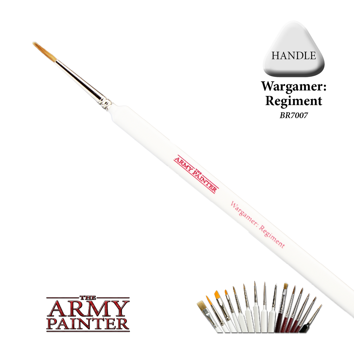 The Army Painter Wargamer Paint Brush: Regiment Tools Army Painter
