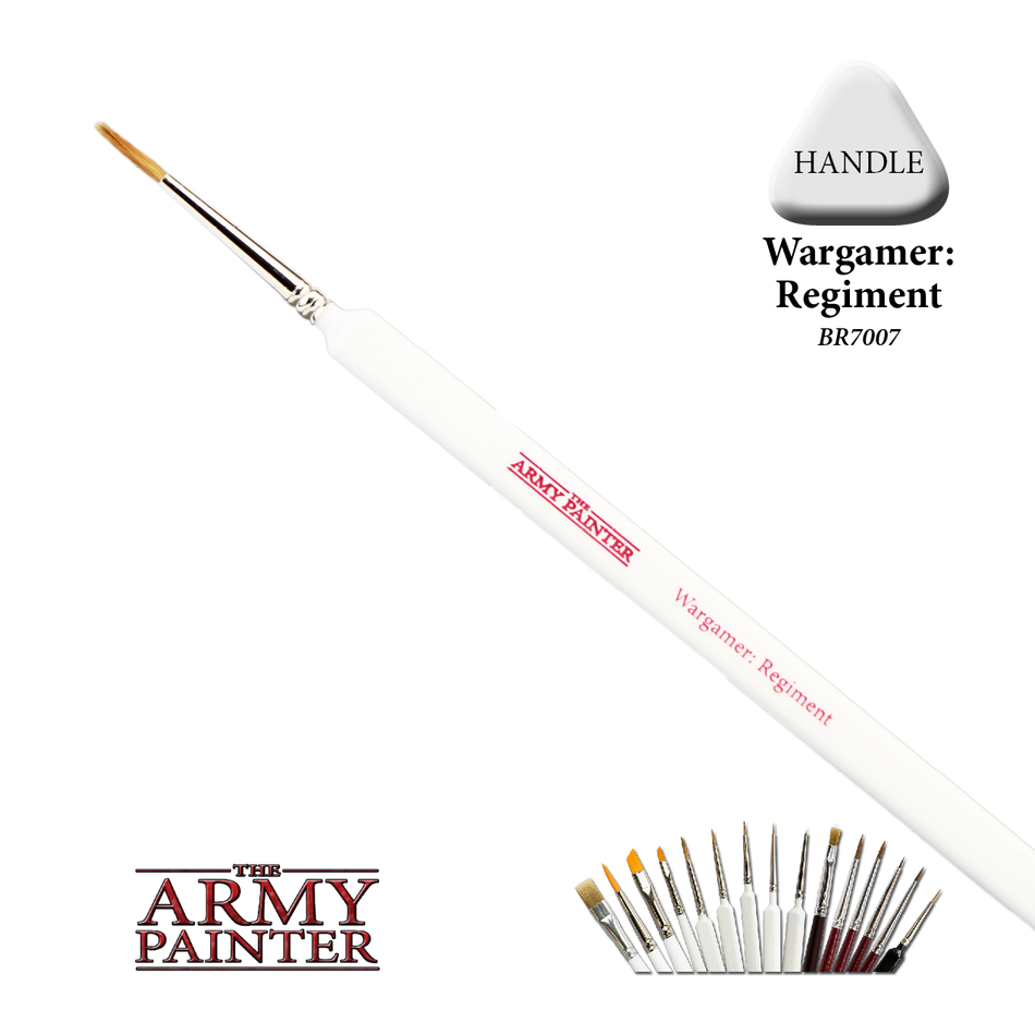 The Army Painter Wargamer Paint Brush: Regiment Tools Army Painter