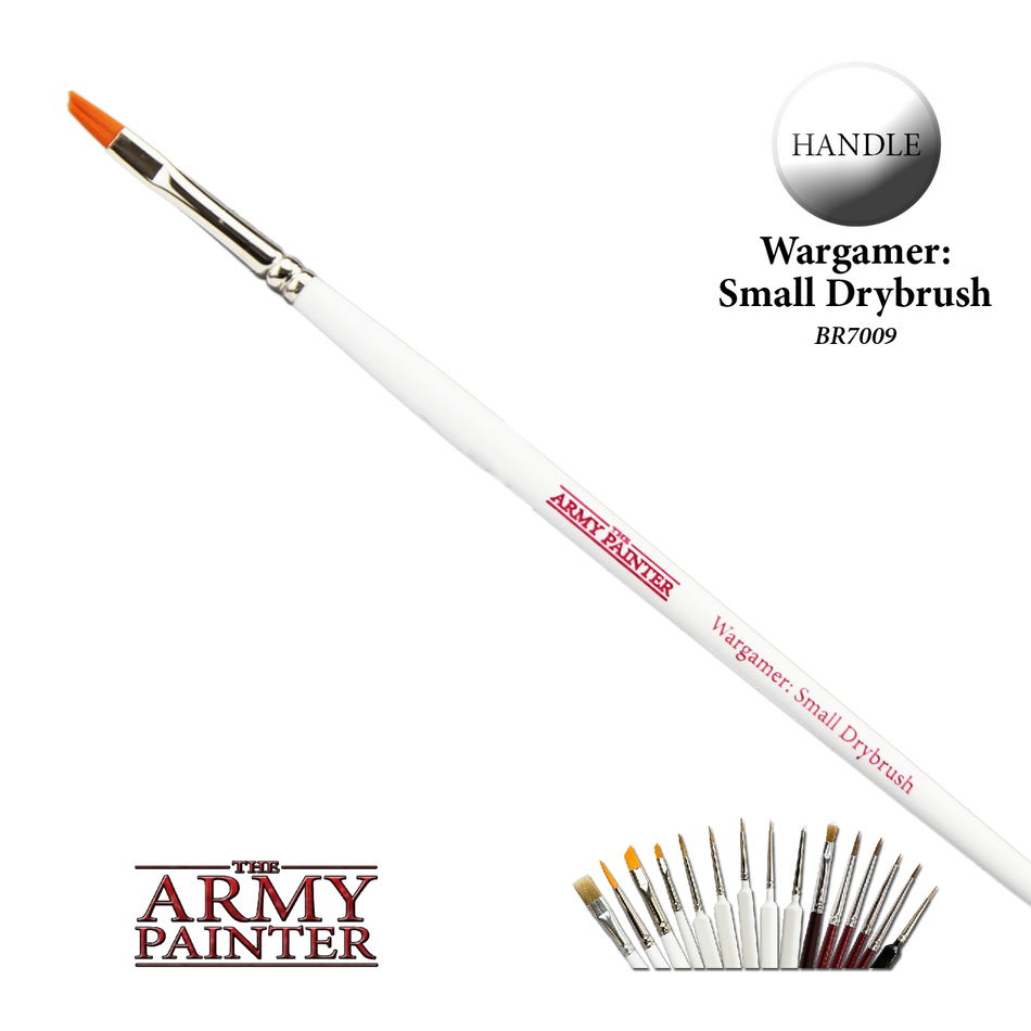 The Army Painter Wargamer Paint Brush: Small Drybrush Tools Army Painter