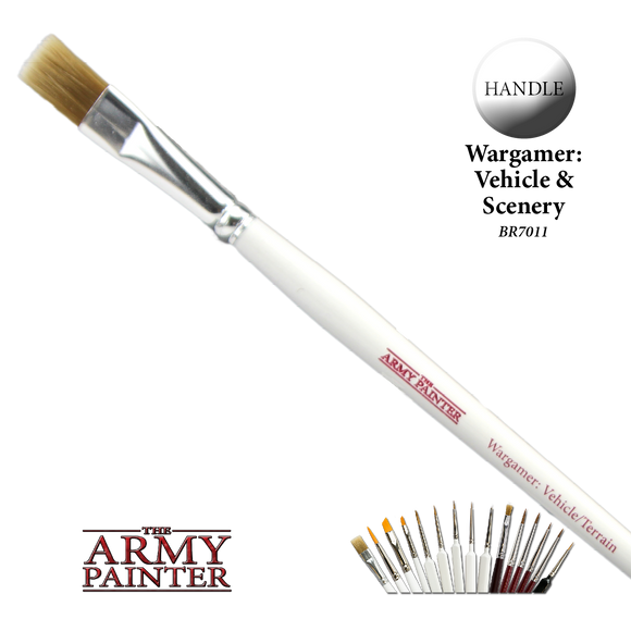 The Army Painter Wargamer Paint Brush: Vehicle & Scenery Home page Army Painter   