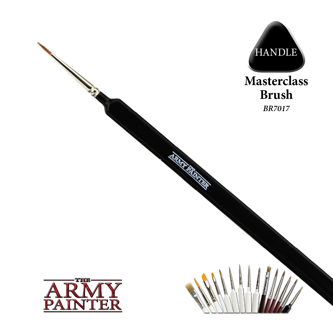 The Army Painter Masterclass Paint Brush: Kolinsky Tools Army Painter