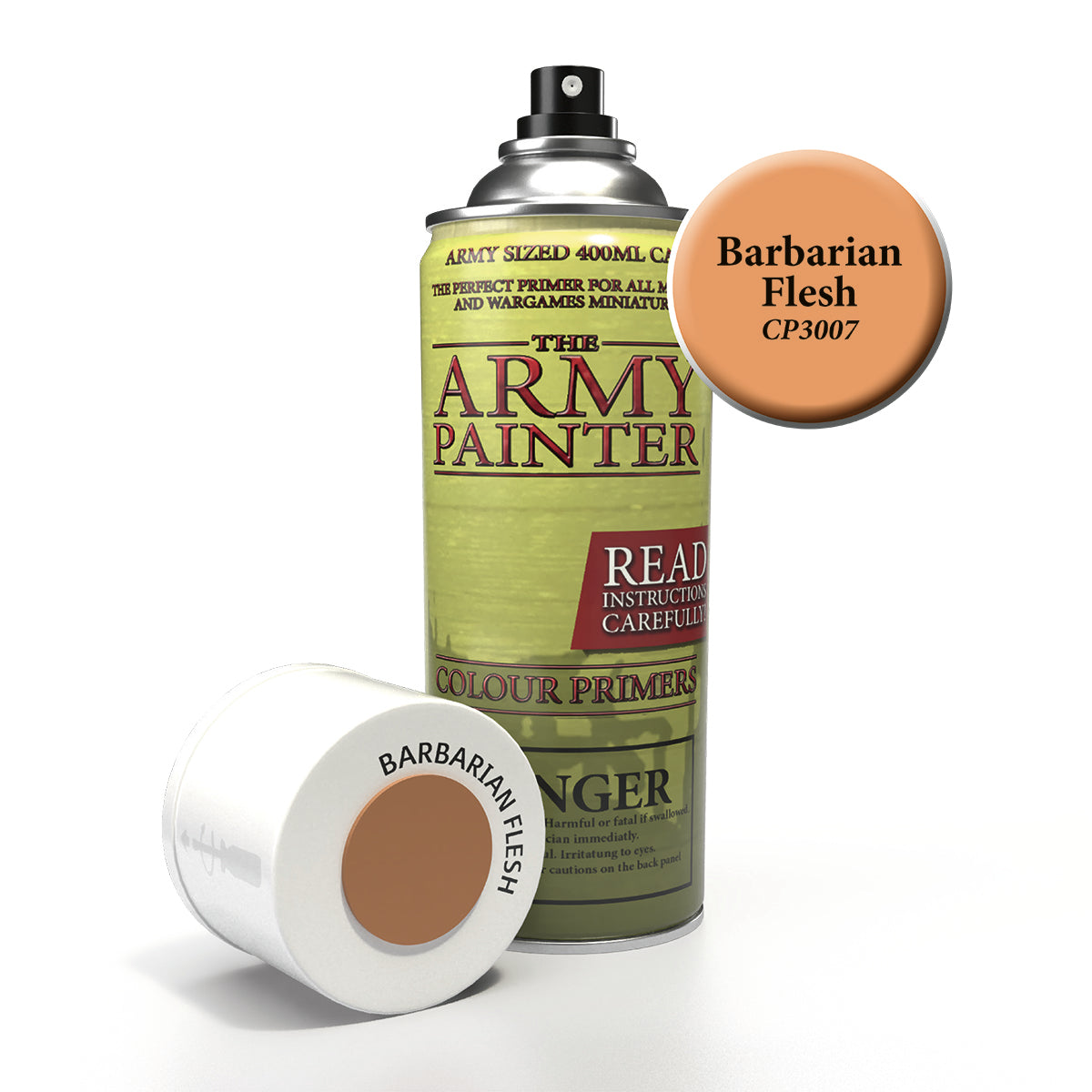 Colour Primer Spray: Barbarian Flesh Paints Army Painter   