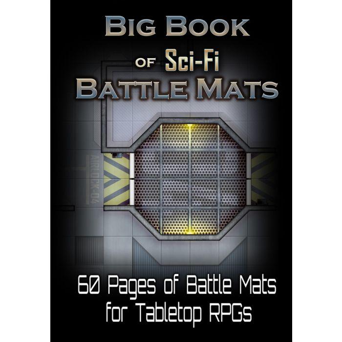 RPG Battle Mats: Big Book of Sci-Fi Battle Mats RPG Maps Loke Battle Mats   