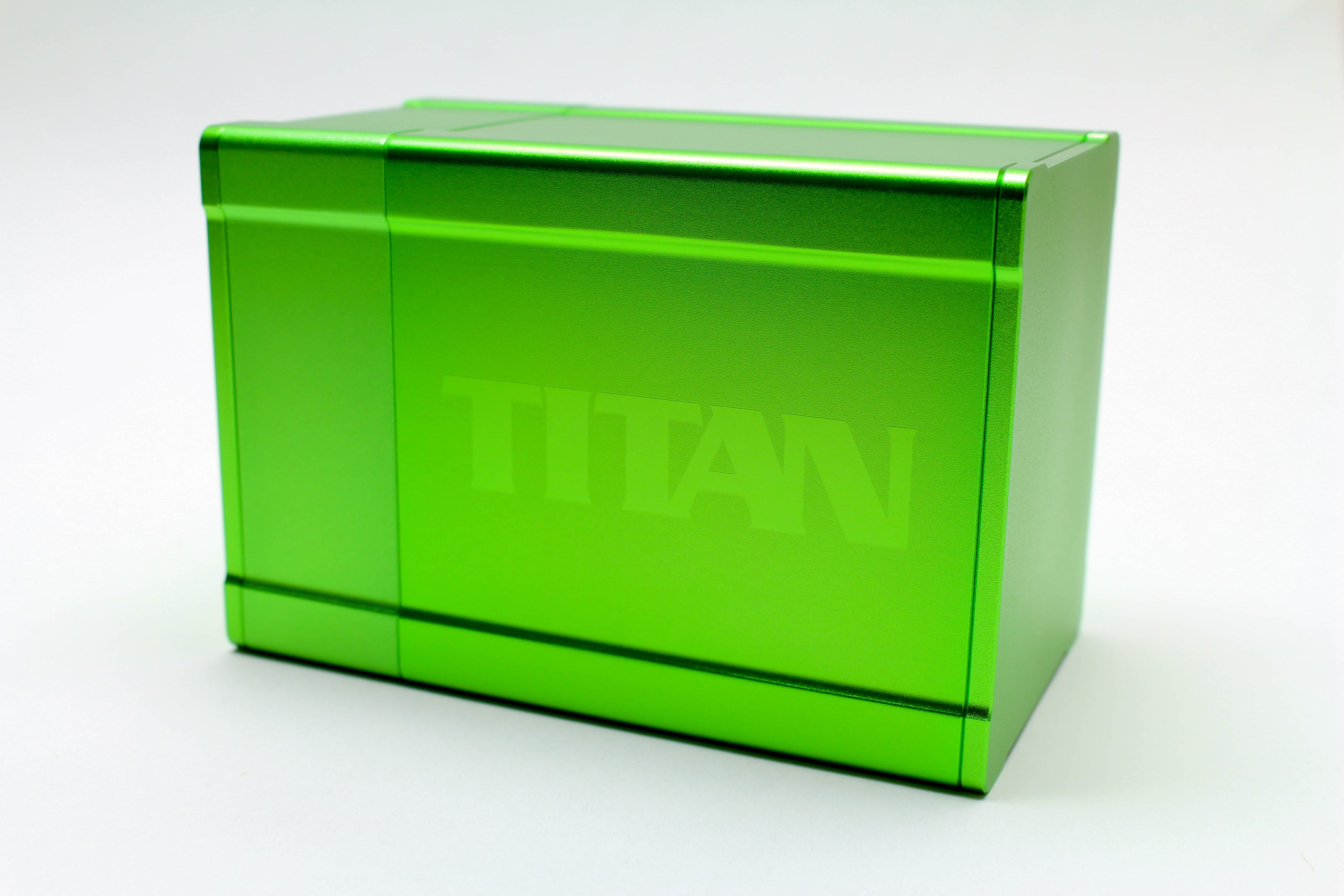 Box Gods Titan Metal Deck Box Green  Other   