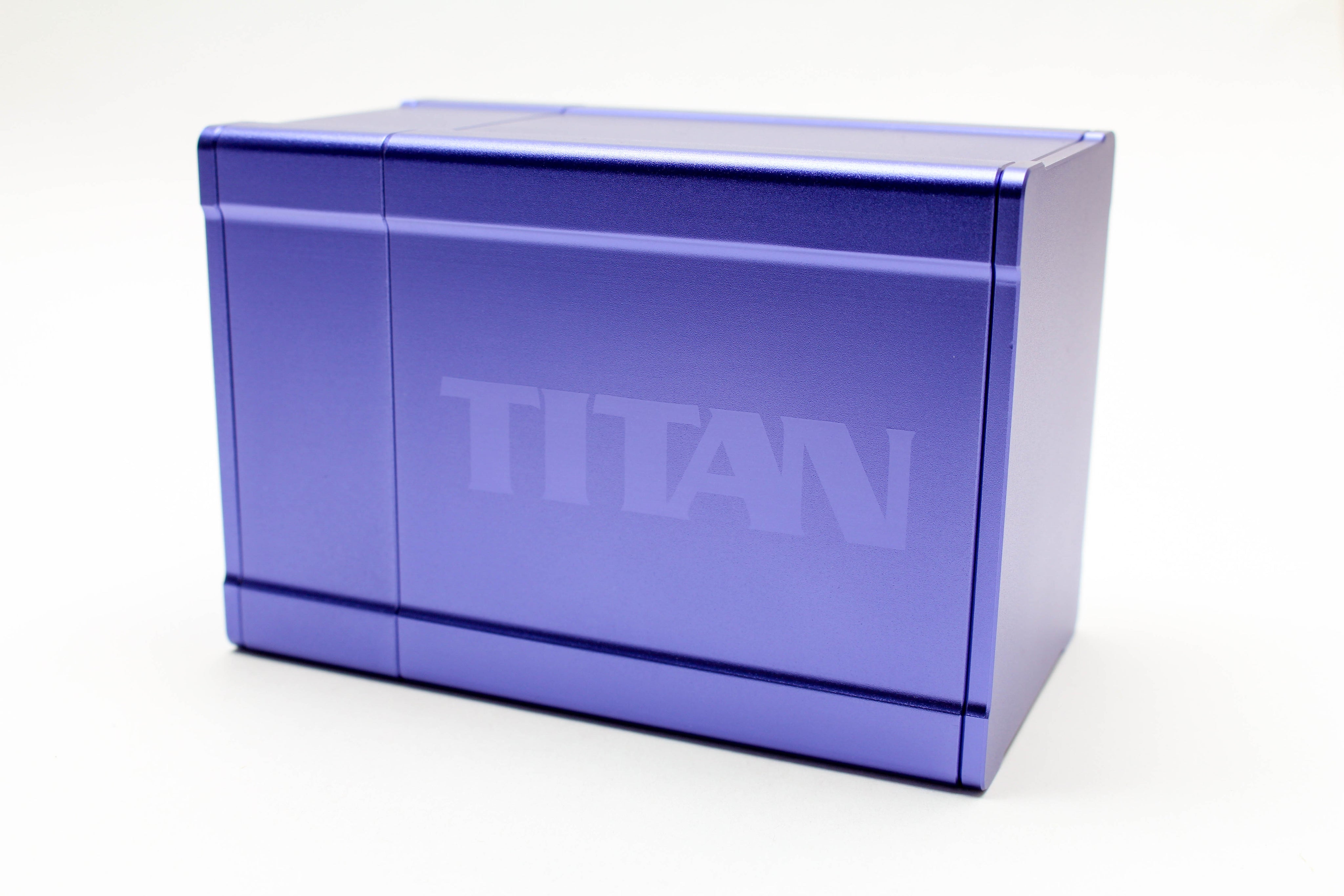 Box Gods Titan Metal Deck Box Purple  Other   